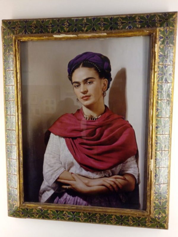 Autoportrait de Frida Kahlo tableau-frida-Kahlo-Musée-Frida-Kahlo-Mexico